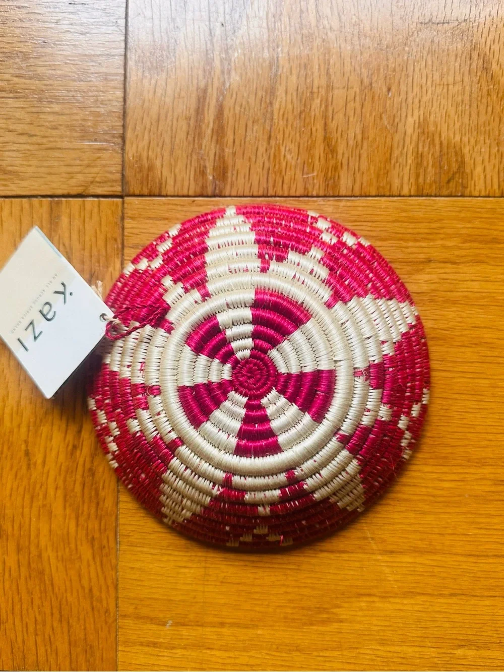 Handwoven Kazi Decorative Bowl – 6.25”